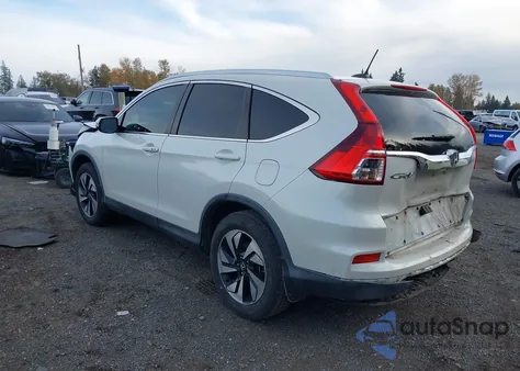 2015 Honda Cr-V Touring из США, поврежденный, VIN 5J6RM3H93FL026075
